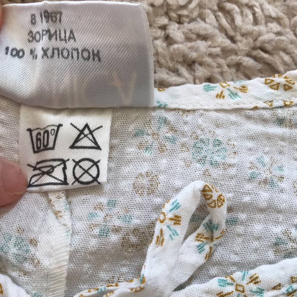 Short sleeve cotton nightgown - Picture 5 of 5